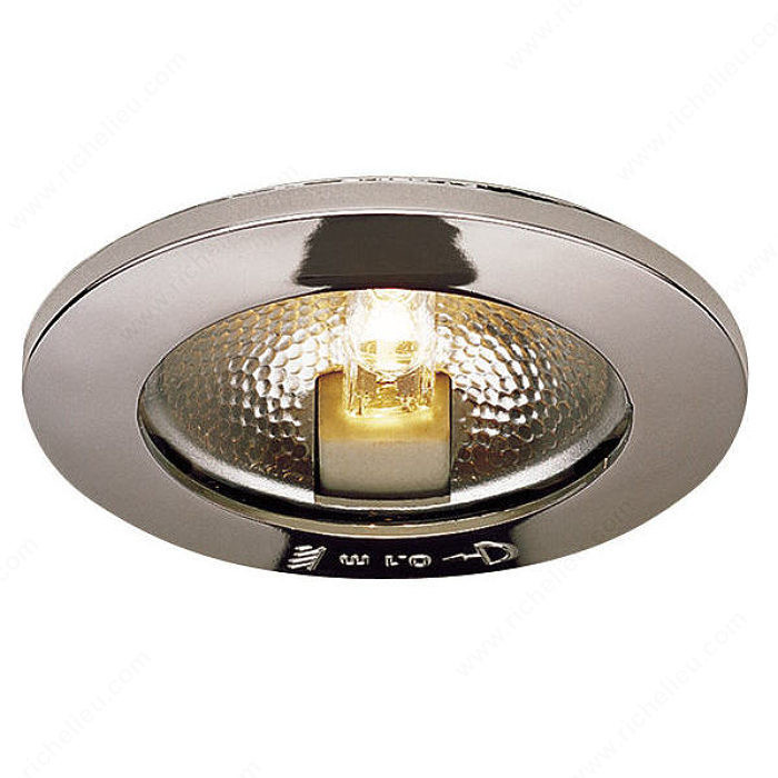 10W or 20W Recessed Halogen, Finish Chrome, Watts 20 W