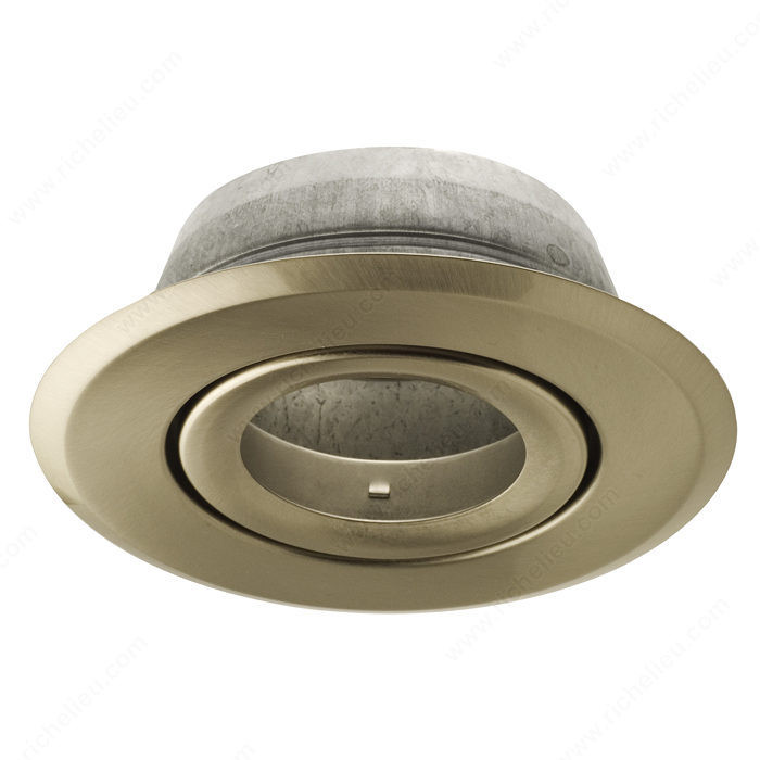 4 Recessed Trim, PAR20, Finish Brushed Nickel
