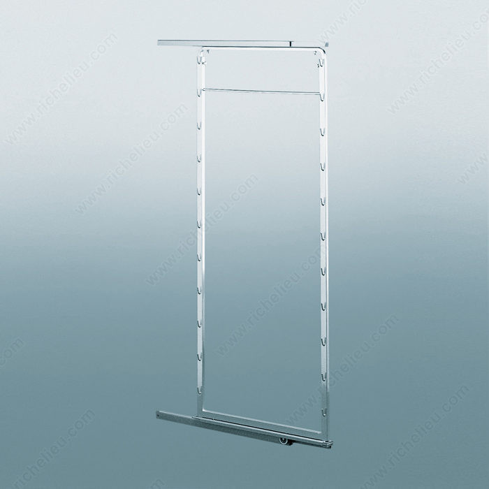 Partial Extension Pull-Out Pantry System Frame,