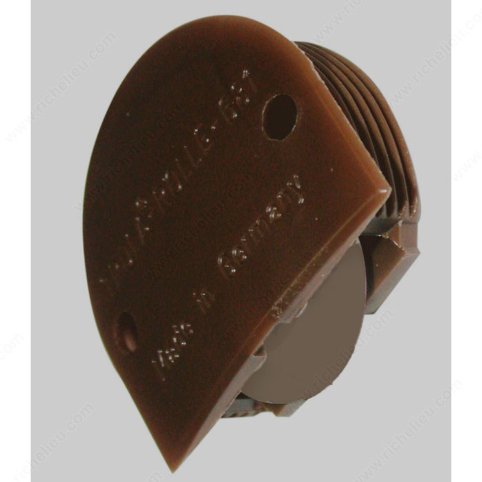 Rolling hardware. Trola, Finish Brown PRO-PACK 3 , Lower Roller #711/73160/1z
