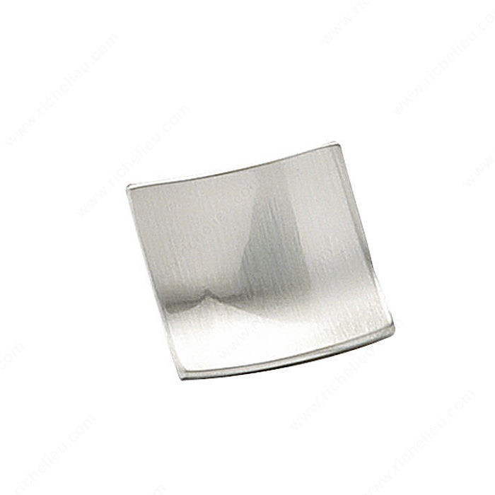 Contemporary Metal Knob - 217, Length - Overall Dimensions 25 mm, Projection - Overall Dimensions 17 mm, Width - Overall Dimensions 25 mm
