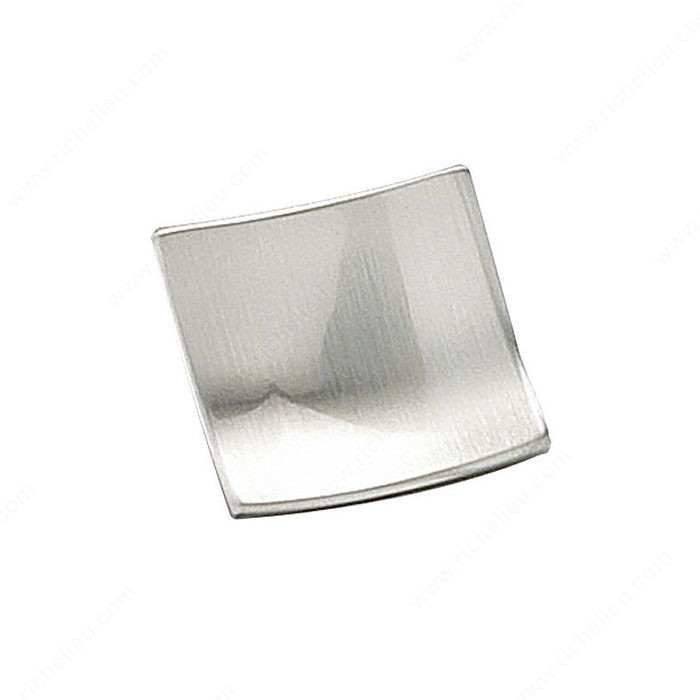 Contemporary Metal Knob - 217, Length - Overall Dimensions 38 mm, Projection - Overall Dimensions 21 mm, Width - Overall Dimensions 38 mm