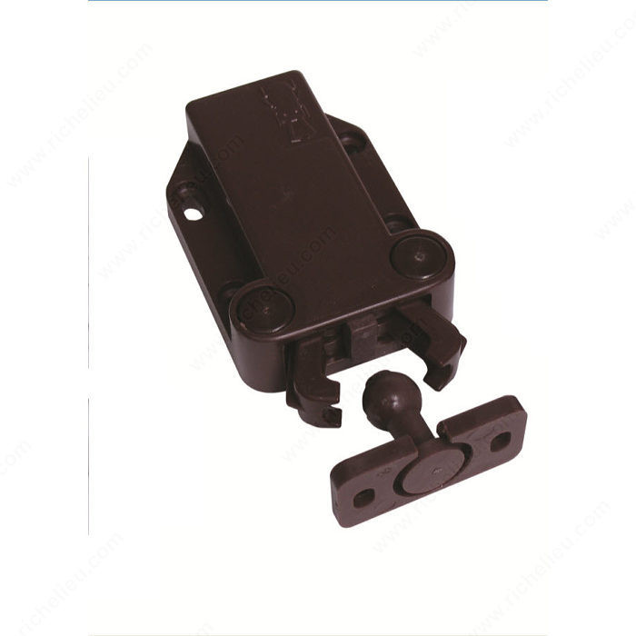 Non-Magnetic Touch Latch, Color/Finish Brown
