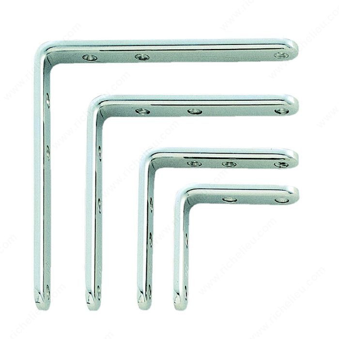 90G Bracket, Width - Overall Dimensions 20 mm, Projection - Overall Dimensions 120 mm, Height 120 mm, Load Rating Max. 13 kg