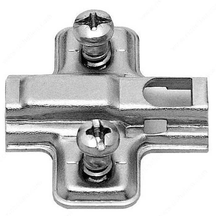 Pre-Mounted Euro Screws, Height 2 mm PRO-PACK 10