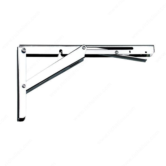 Folding Bracket, Automatically locks when flap is in open position,