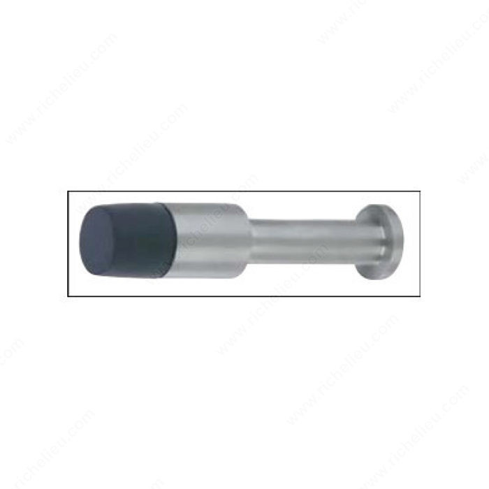 Baseboard Door Stop - Stainless Steel,