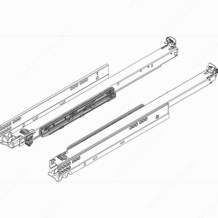 Movento Slides 763 - Standard Duty, Slide Length 381 mm