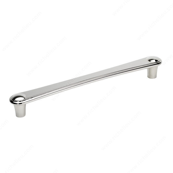 Traditional Metal Pull - 7648, Center to Center 305 mm, Finish Polished Nickel, Projection - Overall Dimensions 46 mm