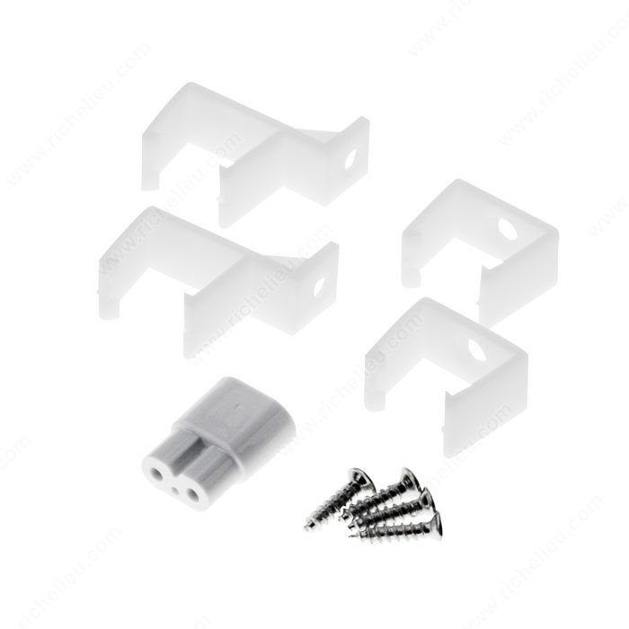 T5 Fluorescent Accessories, 7669XXXX Series, Length 7/8 in PRO-PACK 5