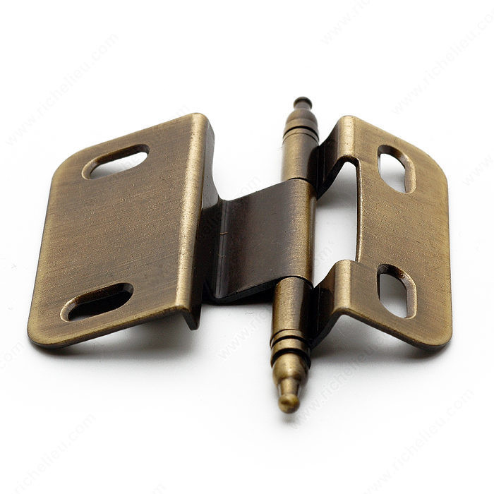 Classic Metal Hinge - 7687, Finish Antique English, Finish Number AE