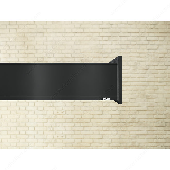 Drawer Side Set Left / Right, Finish Orion Gray, Slide Length 350 mm, Drawer Height Legrabox M (90.5 mm, 3-9/16")
