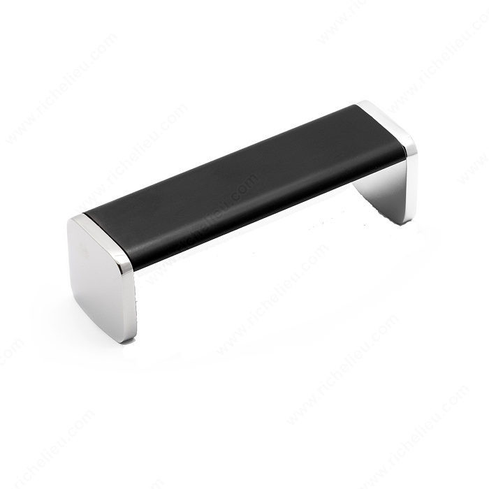 Contemporary Metal and Aluminum Pull - 7794, Center to Center 96 mm, Length - Overall Dimensions 103 mm, Screw/Nail M4 (Included)