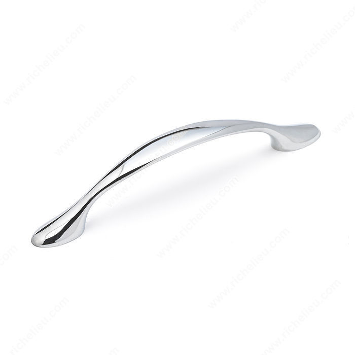 Traditional Metal Pull - 7814, Finish Chrome, Screw/Nail 8/32 (Not Included) PRO-PACK 3