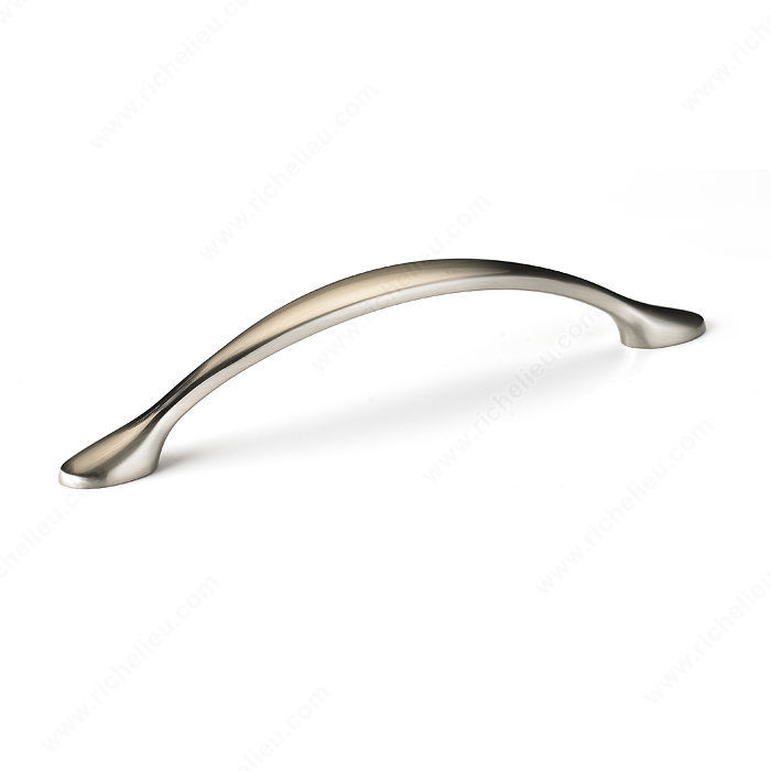 Traditional Metal Pull - 7814, Finish Brushed Nickel, Screw/Nail 8/32 (Not Included) PRO-PACK 3