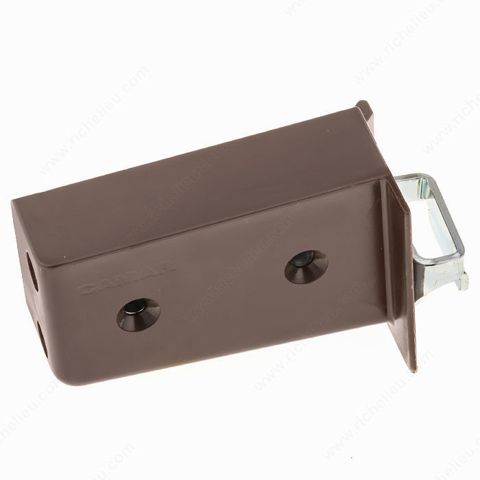 Suspension Bracket Screw Mounting, Position Left, Fixing Type Screw fixing, Finish Brown 1pc