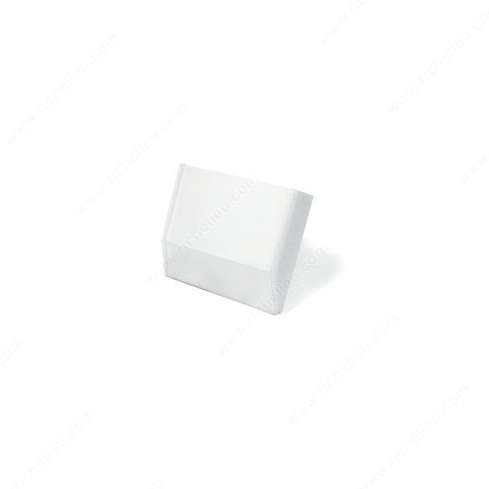 Plastic Cover, Position Right, Finish White PRO-PACK 25