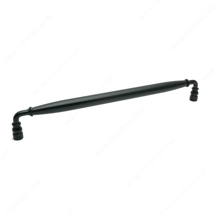 Traditional Forged Iron Pull - LD80, Finish Polished Brass
