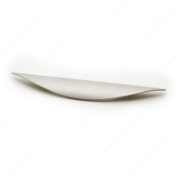 Contemporary Metal Pull - 808, Center to Center 96 mm, Finish Brushed Nickel, Projection - Overall Dimensions 20 mm PRO-PACK 2