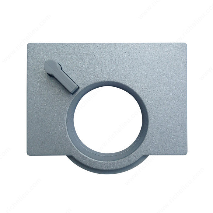 FLAT1 Panel Caster - 80946, Unidirectional caster designed for panel 25 mm (1'') thick,