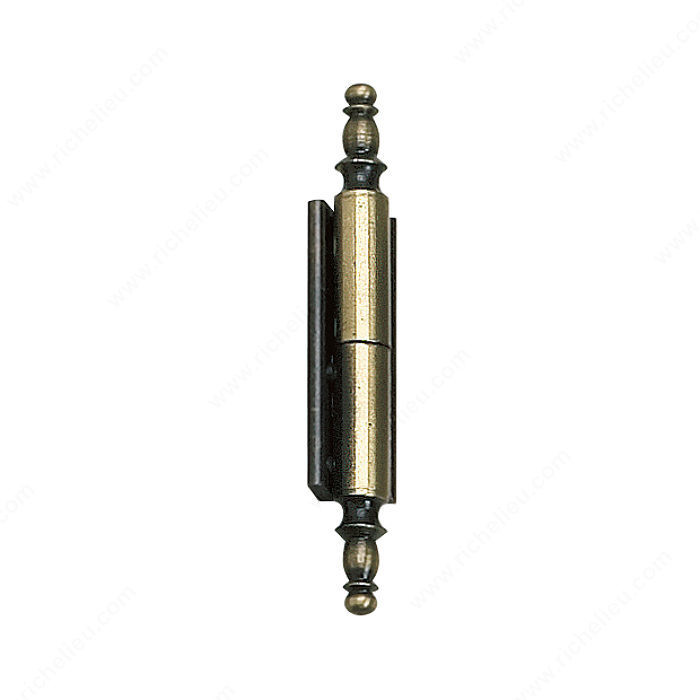Traditional Metal Split Hinge - 81015, Finish Antique English, Screw/Nail Wood Screw (Not Included), Finish Number AE
