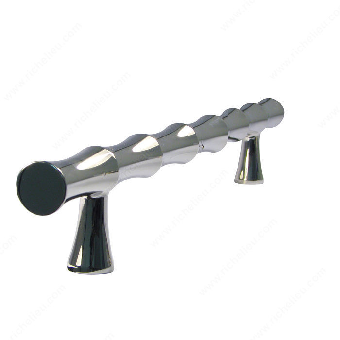 Traditional Forged Iron Pull - LD81, Finish Polished Nickel