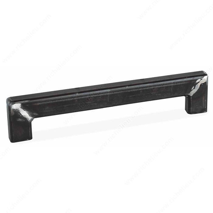 Contemporary Metal Pull - 8126, Center to Center 320 mm, Length - Overall Dimensions 350 mm