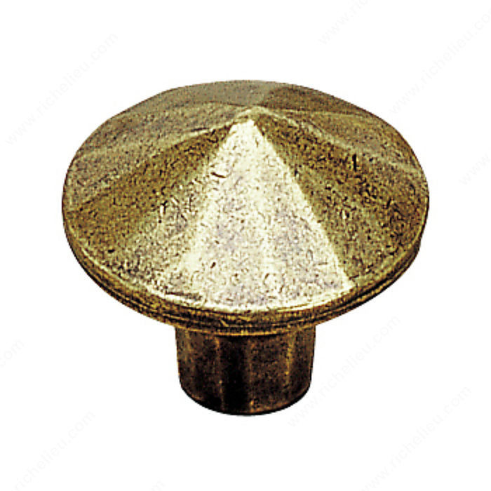 Traditional Metal Knob - 8150, Finish Opaque Bronze