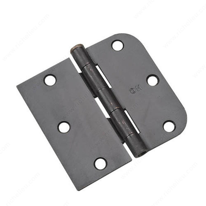 8.89 cm (3-1/2) Full Mortise Combination Butt Hinge, Color/Finish Oil-Rubbed Bronze