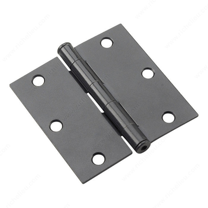 8.89 cm (3-1/2) Mortise Butt Hinges, Color/Finish Black, Recommended Usage Light Use, Pin Removable Pin, Our Divisions Onward PRO-PACK 2