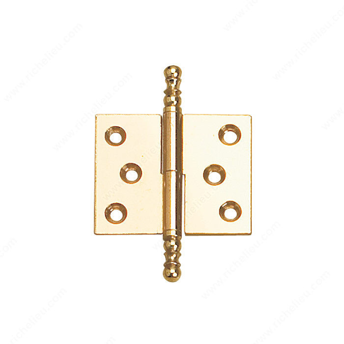 Classic Brass Butt Hinge - 8414, Assembly Assembled - Left Hand