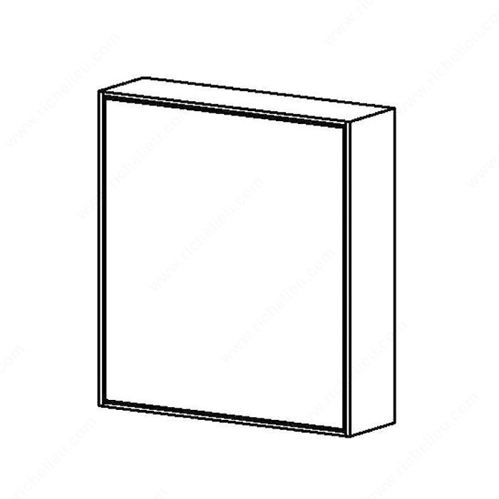 Cielo - Vertical Opening Mechanism with Concealed Leg Mechanism, Single Motion., Bed Size Double (54'' x 75''), Required interior dimension - Length 1 466 mm