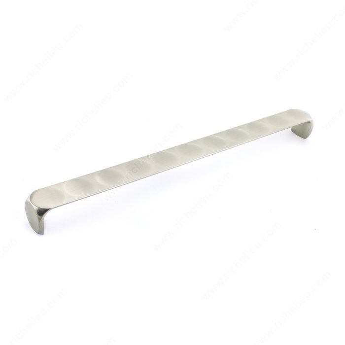 Contemporary Metal Pull - 8442, Center to Center 320 mm, Finish Brushed Nickel