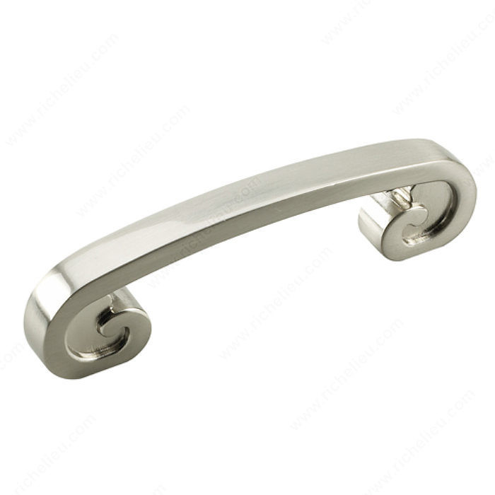 Traditional Metal Pull - 861S, Finish Brushed Nickel