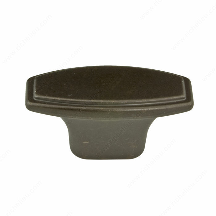 Transitional Metal Knob - 8700, Finish Old America