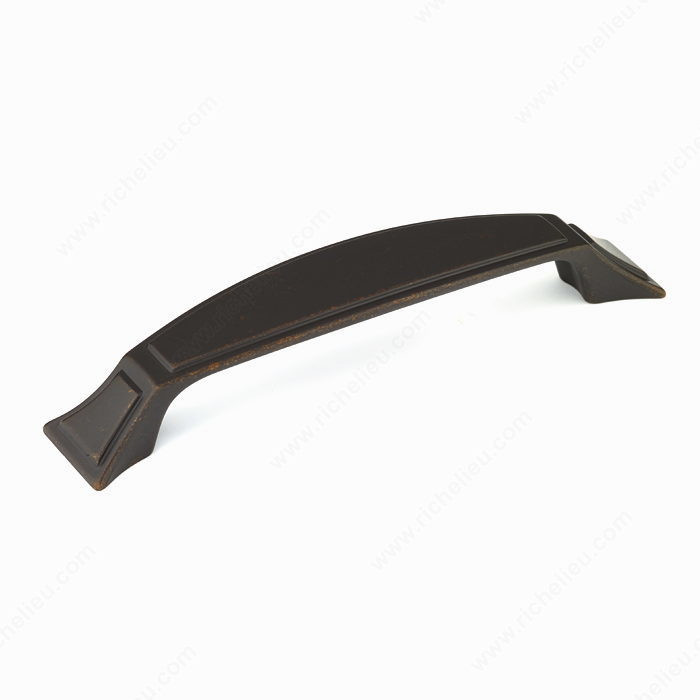 Transitional Metal Pull - 8701, Center to Center 128 mm, Finish Old America
