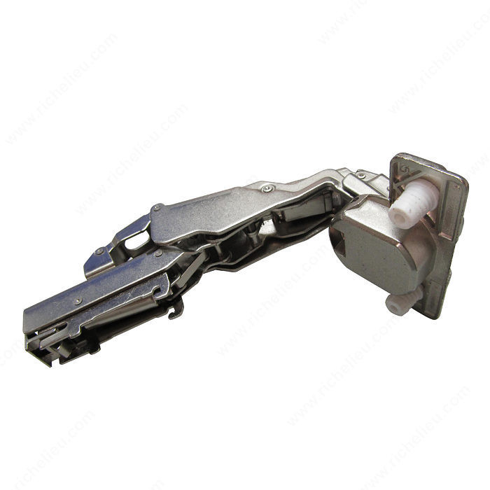 Inset Hinge, 175G, Hinges with integrated damper, Fixing Type Dowels