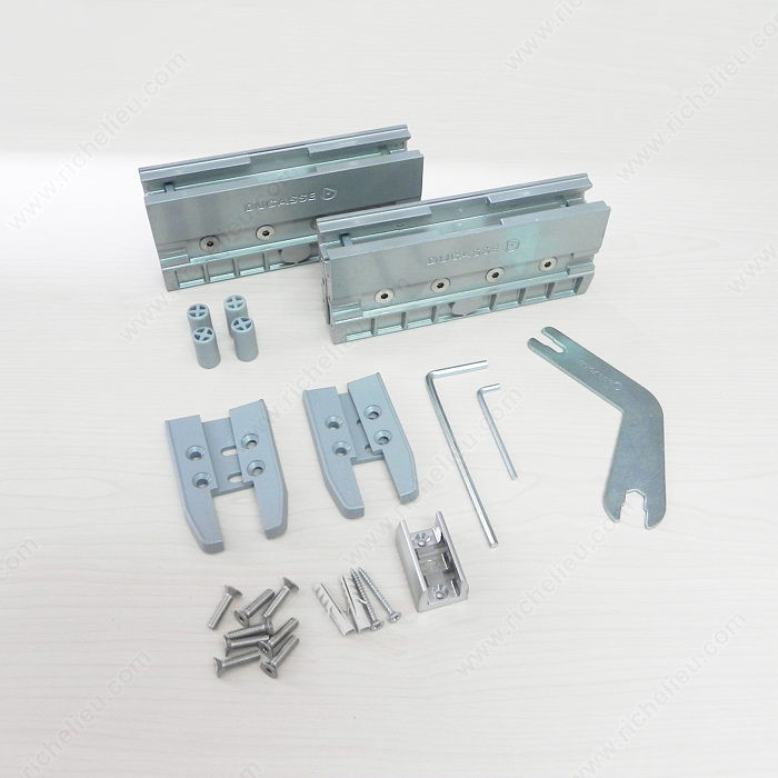 Compression Clamp Kit for Glass Doors,