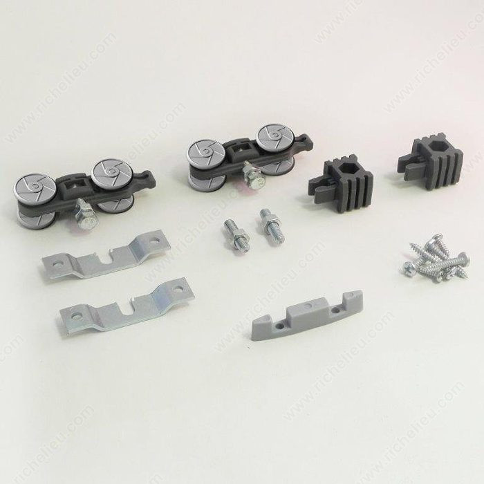 Hardware Set for 1 Sliding Door - 50 kg,