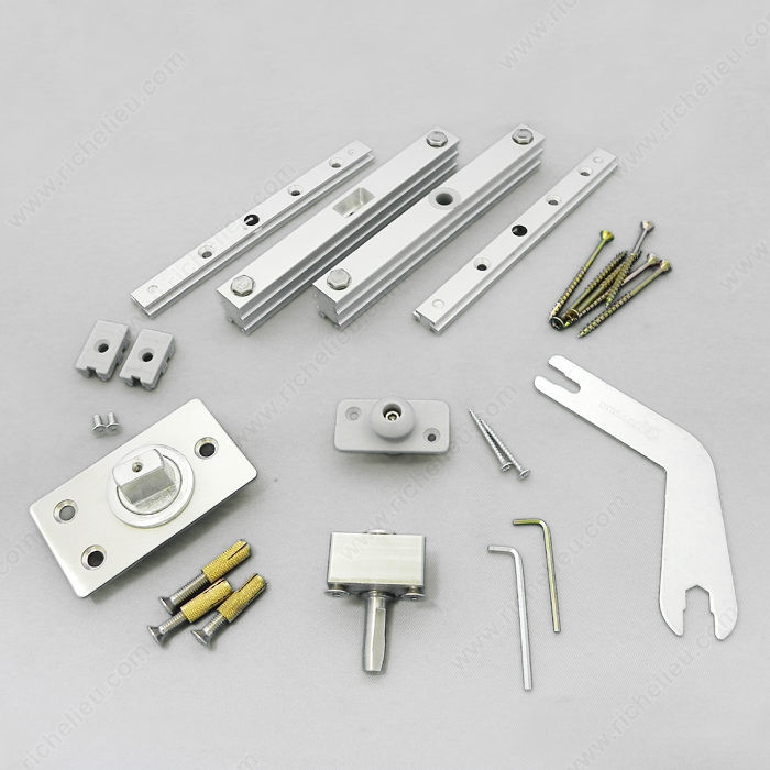 Pivot Door Kit for Wood Door up to 120 kg (264 lb.),
