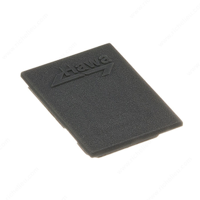 Cover cap for suspension profile, RAL 7016,