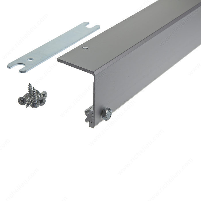 Connector Bracket 55 mm for Side Cover Panel, Quick and easy installation, Length 650 mm