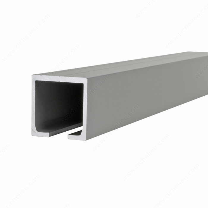 Aluminum Running Track, Pre-Drilled, 2.5 m,