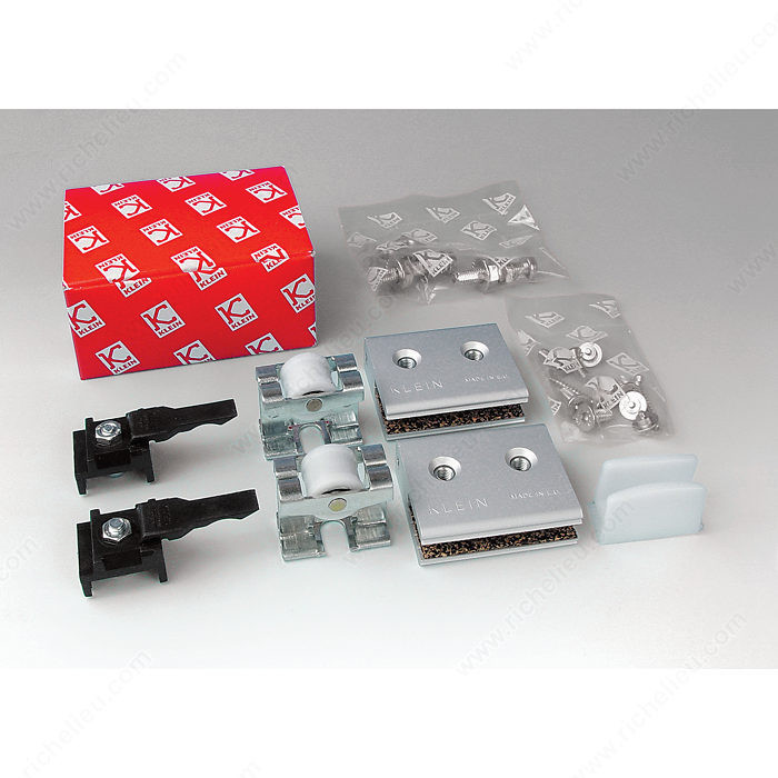 Hardware Set for One Glass Door, 8-10 mm, 45 kg,