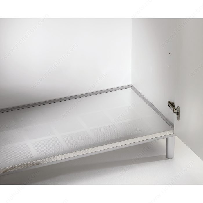 Aluminum Undersink Mat, Width 1 200 mm, Depth 590 mm