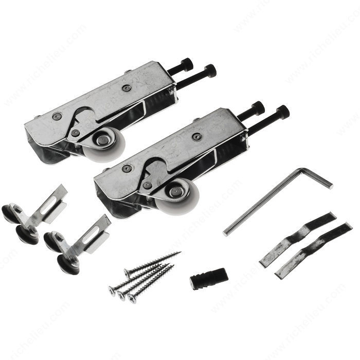 Hardware for 1 Aluminum-Framed Sliding Door,