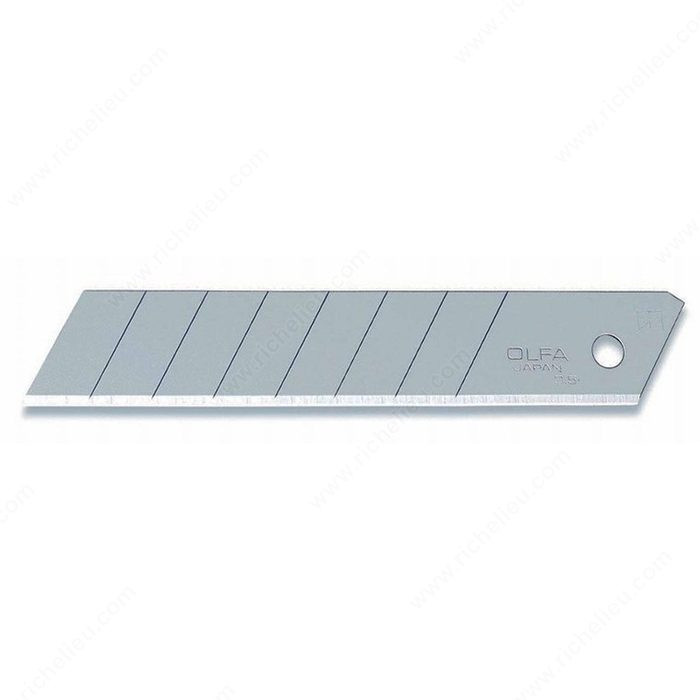 Heavy-duty Replacement Breakaway Blades, Material Steel, Brands Olfa, Thickness 0.5 mm