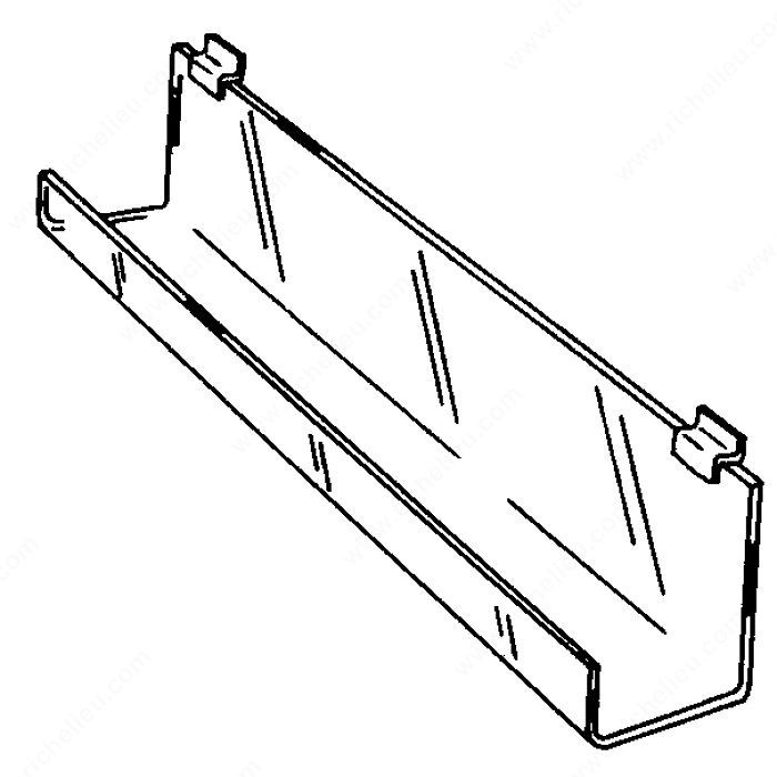 Large Card Holder, Width 11 3/4 in, Load Capacity 10 lb