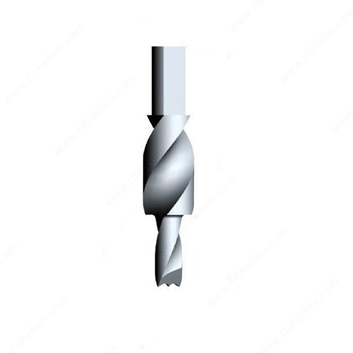 Drill Bit for Spring Shelf Support, Handed Right Hand