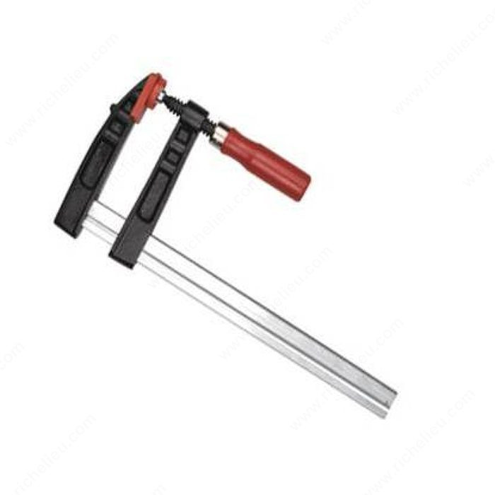 Adjustable Heavy-Duty Malleable F Clamps, Clamping Capacity 12 in